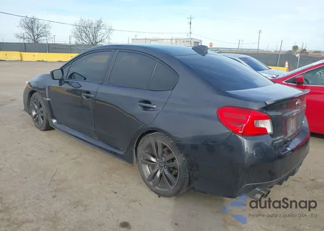 2017 Subaru Wrx Premium z USA, uszkodzony, nr VIN JF1VA1E67H9817677